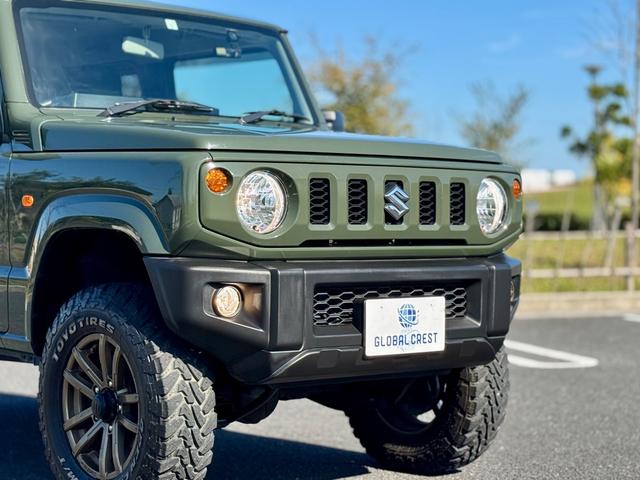 ジムニー XG 修復歴無 5速MT 社外足廻リフトアップ AUTOCROSS16AW OPENCOUNTRY M/T HKSマフラー INNOルーフキャリア Pioneer7型ディスプレイオーディオ 純正フロアマット(34枚目)