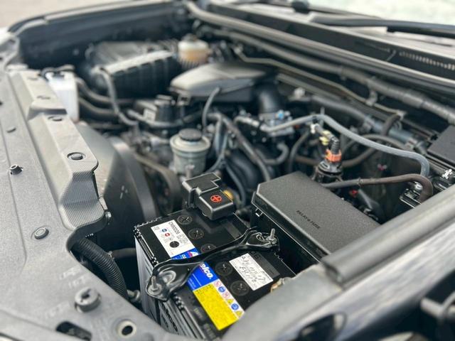 ランドクルーザープラド ＴＸ　Ｌパッケージ　修復無　モデリスタ前後ハーフエアロ・マフラー　サンルーフ　ＣＲＩＭＳＯＮ２０ＡＷ　純正サイドステップ・リアスポイラー　ルーフレール　黒革暖房パワーシート　電動３列シート　木目調パネル　コーナーセンサー（62枚目）