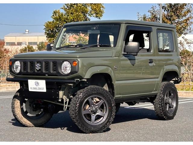 ジムニー ＸＧ　修復歴無　５速ＭＴ　ＭＯＮＳＴＥＲ　ＳＰＯＲＴ足廻リフトアップ　リーディングアーム　トレーリングアーム　ＰＥＭＭＹＬＡＮＥ前後バンパー　ＧＥＯＬＡＮＤＡＲ　Ｍ／Ｔ　社外マフラー　パイオニア７型ＳＤナビ（12枚目）