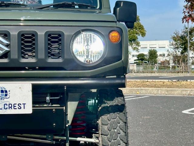 ジムニー ＸＧ　修復歴無　５速ＭＴ　ＭＯＮＳＴＥＲ　ＳＰＯＲＴ足廻リフトアップ　リーディングアーム　トレーリングアーム　ＰＥＭＭＹＬＡＮＥ前後バンパー　ＧＥＯＬＡＮＤＡＲ　Ｍ／Ｔ　社外マフラー　パイオニア７型ＳＤナビ（32枚目）