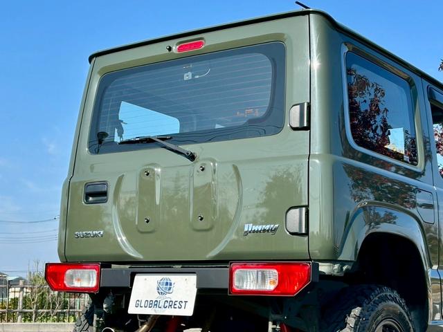 ジムニー ＸＧ　修復歴無　５速ＭＴ　ＭＯＮＳＴＥＲ　ＳＰＯＲＴ足廻リフトアップ　リーディングアーム　トレーリングアーム　ＰＥＭＭＹＬＡＮＥ前後バンパー　ＧＥＯＬＡＮＤＡＲ　Ｍ／Ｔ　社外マフラー　パイオニア７型ＳＤナビ（37枚目）