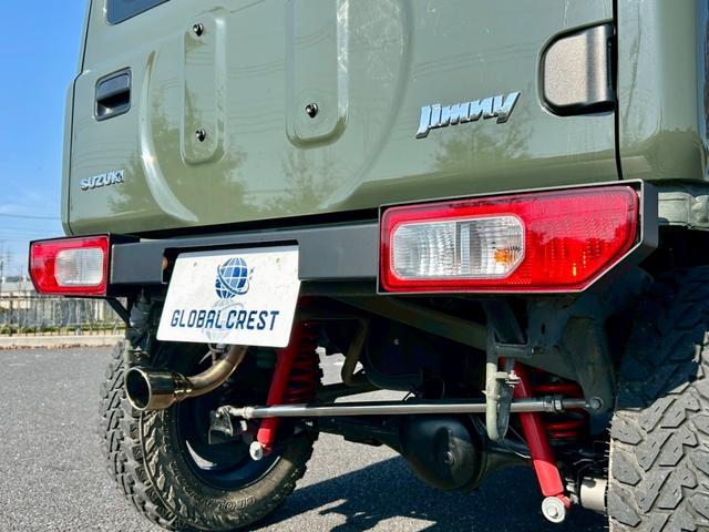 ジムニー ＸＧ　修復歴無　５速ＭＴ　ＭＯＮＳＴＥＲ　ＳＰＯＲＴ足廻リフトアップ　リーディングアーム　トレーリングアーム　ＰＥＭＭＹＬＡＮＥ前後バンパー　ＧＥＯＬＡＮＤＡＲ　Ｍ／Ｔ　社外マフラー　パイオニア７型ＳＤナビ（41枚目）