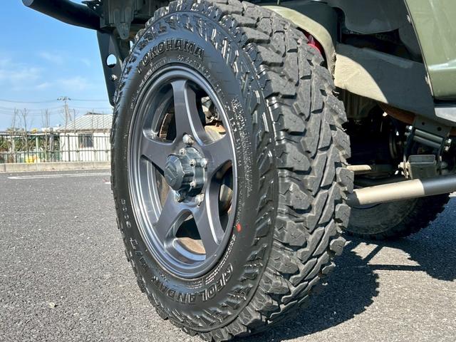 ジムニー ＸＧ　修復歴無　５速ＭＴ　ＭＯＮＳＴＥＲ　ＳＰＯＲＴ足廻リフトアップ　リーディングアーム　トレーリングアーム　ＰＥＭＭＹＬＡＮＥ前後バンパー　ＧＥＯＬＡＮＤＡＲ　Ｍ／Ｔ　社外マフラー　パイオニア７型ＳＤナビ（44枚目）