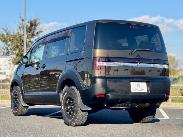 デリカD:5 G パワーパッケージ 修復歴無 ブラウン全塗装 社外サスリフトアップ JAOSオーバーフェンダー XTREMEJ16AW 社外LEDヘッドライト clarionナビ・TV・バックカメラ 両側パワスラ パドルシフト クルコン(14枚目)