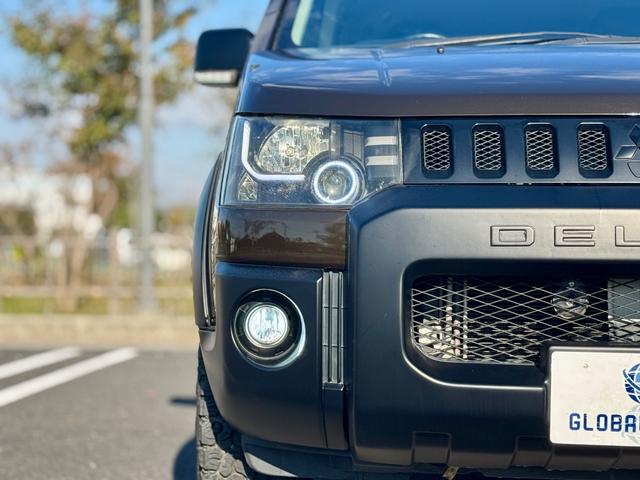 デリカD:5 G パワーパッケージ 修復歴無 ブラウン全塗装 社外サスリフトアップ JAOSオーバーフェンダー XTREMEJ16AW 社外LEDヘッドライト clarionナビ・TV・バックカメラ 両側パワスラ パドルシフト クルコン(41枚目)