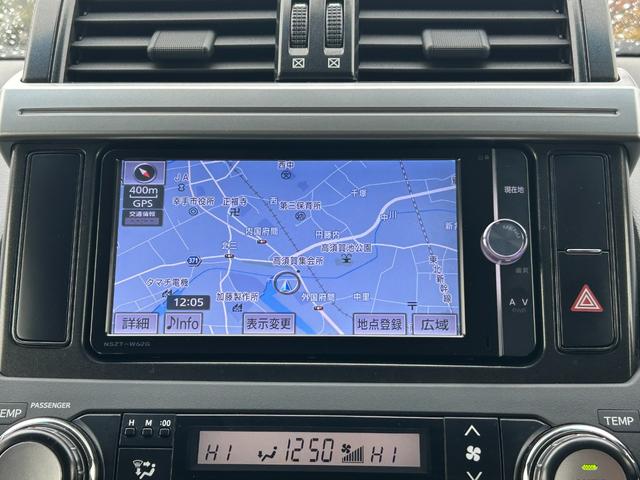 ランドクルーザープラド ＴＸ　新車保証書・記録簿　修復無　ＧＥＯＬＡＮＤＡＲ３５×１２．５ｉｎｃｈＭ／Ｔ　ＲＯＡＤＨＯＵＳＥオーバーフェンダー　Ｎ－ＦＡＢサイドステップ　ＧＡＮＡＤＯＲマフラー　ヒッチメンバー　ＳＤナビ・Ｂカメラ（27枚目）