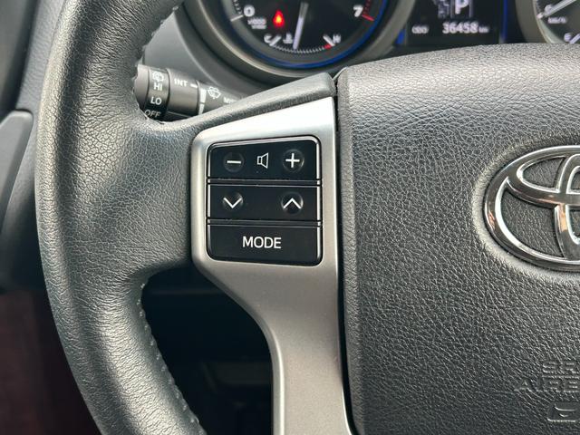 ランドクルーザープラド ＴＸ　新車保証書・記録簿　修復無　ＧＥＯＬＡＮＤＡＲ３５×１２．５ｉｎｃｈＭ／Ｔ　ＲＯＡＤＨＯＵＳＥオーバーフェンダー　Ｎ－ＦＡＢサイドステップ　ＧＡＮＡＤＯＲマフラー　ヒッチメンバー　ＳＤナビ・Ｂカメラ（35枚目）