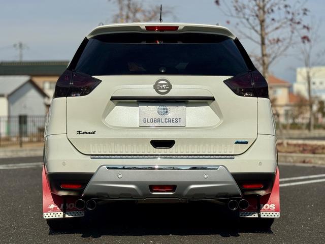 エクストレイル 20XエクストリーマーXエマージェンシーブレーキP 修復歴無 サンルーフ ルーフレール HKSマフラー MKW16AW JAOSマッドフラップ Fフォグ 純正7型ナビ・TV・USB 全周囲カメラ ALPINEツィーター シートヒーター コーナーセンサー(8枚目)