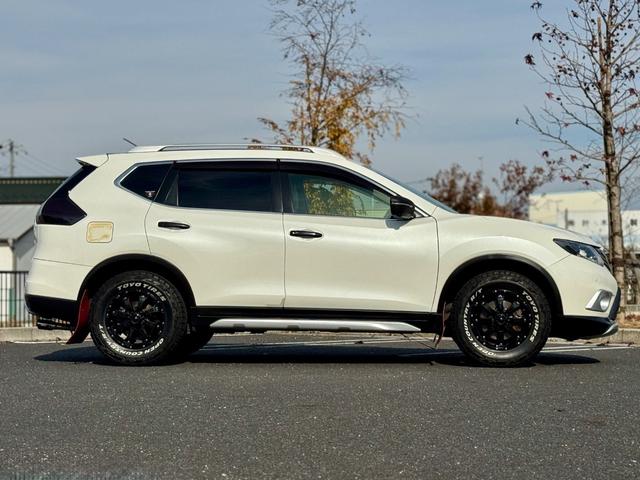 エクストレイル 20XエクストリーマーXエマージェンシーブレーキP 修復歴無 サンルーフ ルーフレール HKSマフラー MKW16AW JAOSマッドフラップ Fフォグ 純正7型ナビ・TV・USB 全周囲カメラ ALPINEツィーター シートヒーター コーナーセンサー(9枚目)