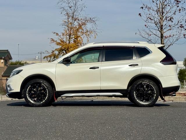 エクストレイル 20XエクストリーマーXエマージェンシーブレーキP 修復歴無 サンルーフ ルーフレール HKSマフラー MKW16AW JAOSマッドフラップ Fフォグ 純正7型ナビ・TV・USB 全周囲カメラ ALPINEツィーター シートヒーター コーナーセンサー(10枚目)