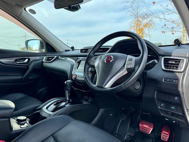 エクストレイル 20XエクストリーマーXエマージェンシーブレーキP 修復歴無 サンルーフ ルーフレール HKSマフラー MKW16AW JAOSマッドフラップ Fフォグ 純正7型ナビ・TV・USB 全周囲カメラ ALPINEツィーター シートヒーター コーナーセンサー(16枚目)