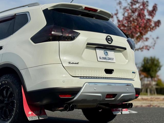 エクストレイル 20XエクストリーマーXエマージェンシーブレーキP 修復歴無 サンルーフ ルーフレール HKSマフラー MKW16AW JAOSマッドフラップ Fフォグ 純正7型ナビ・TV・USB 全周囲カメラ ALPINEツィーター シートヒーター コーナーセンサー(51枚目)