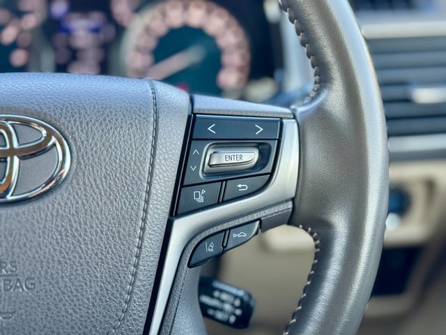 ランドクルーザープラド ＴＸ　Ｌパッケージ　修復無　ＤＵＢＬＥ　ＥＩＧＨＴフロントグリル　サンルーフ　リフトアップ社外足回り　ＴＺ－Ｇ用サイドステップ　プロコンプショックＡＬＰＩＮＥ９インチナビ　シートヒーター　パワーシート　クリアランスソナー（39枚目）