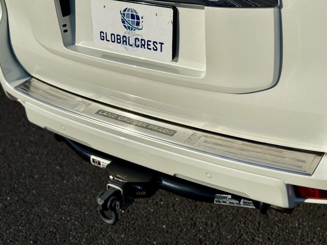 ランドクルーザープラド ＴＸ　Ｌパッケージ　修復無　ＤＵＢＬＥ　ＥＩＧＨＴフロントグリル　サンルーフ　リフトアップ社外足回り　ＴＺ－Ｇ用サイドステップ　プロコンプショックＡＬＰＩＮＥ９インチナビ　シートヒーター　パワーシート　クリアランスソナー（60枚目）