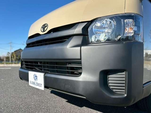 ハイエースワゴン DX 修復無 4WD 10人乗 ベージュ全塗装 GI★GEARルーフカーゴ ホワイトリボンタイヤ インナ-ブラックLEDヘッドライト 純正スライド小窓 純正ナビ・BT・Bカメラ ETC ドアバイザ キーレス(40枚目)