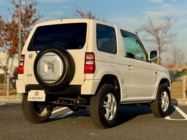 キックス RX 全国対応1年保証付 4速A/T・ターボ 4WD リフトアップ 社外15AW 社外ラテラルロッド パイプガード LED作業灯 フォグランプ ドアバイザー ディスプレイオーディオ キーレス 電動格納ミラー(13枚目)