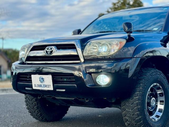 ハイラックスサーフ ＳＳＲ－Ｘリミテッド　６０ｔｈスペシャルＥＤ　ブラック全塗装　特別仕様車　修復無　サンルーフ　ＢＡＴＴＬＥＺリフトアップ　ＰＲＯＣＯＭＰＸＴＲＥＭＥ１６ＡＷ　ルーフレール　前後フォグ　純正ナビ・Ｂカメラ　ミラー一体型ＥＴＣ　１００Ｖ電源　キーレス（41枚目）