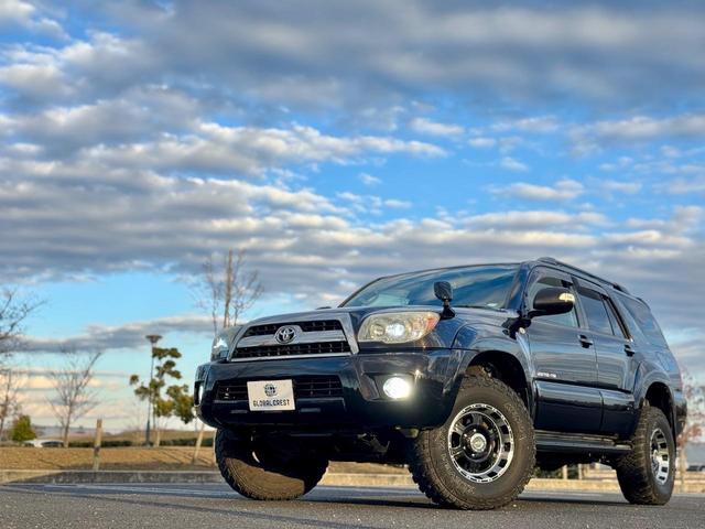 ハイラックスサーフ ＳＳＲ－Ｘリミテッド　６０ｔｈスペシャルＥＤ　ブラック全塗装　特別仕様車　修復無　サンルーフ　ＢＡＴＴＬＥＺリフトアップ　ＰＲＯＣＯＭＰＸＴＲＥＭＥ１６ＡＷ　ルーフレール　前後フォグ　純正ナビ・Ｂカメラ　ミラー一体型ＥＴＣ　１００Ｖ電源　キーレス（63枚目）