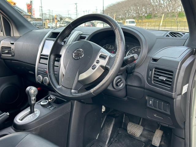 エクストレイル ２０Ｘｔｔ　修復歴無　新車保証書・記録簿　４ＷＤ　ＭＯＴＯＲＡＧＥリフトアップ　ＸＴＲＥＭＥ－Ｊ１６ＡＷ・ＡＩＩ－ＴｅｒｒａｉｎＴ／Ａ　７型ナビ・ＴＢ・ＢＴ・Ｂカメラ　全席ヒーター付カプロンシート　オートクルコン（14枚目）