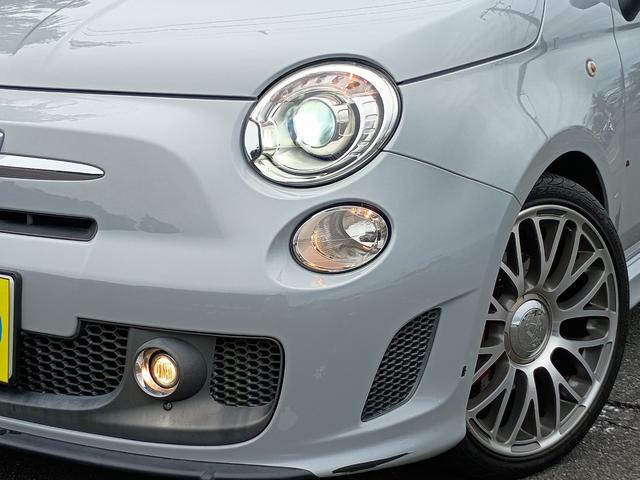 アバルト５９５ ツーリズモ　カロッツェリアナビ　Ｂｌｕｅｔｏｏｔｈ　ＣＤ　ＤＶＤ　ＴＶ　バックカメラ　黒革シート　ＥＴＣ　ＨＩＤ　ドライブレコーダー　パドルシフト＆ステアリングスイッチ　純正１７インチアルミホイール（18枚目）