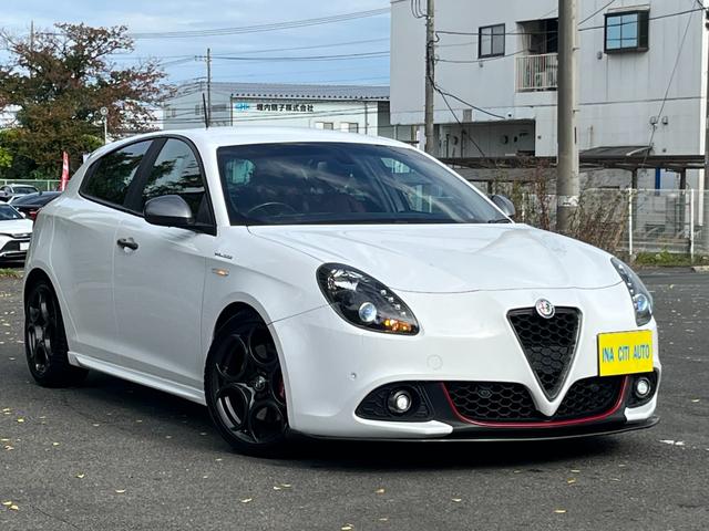 ジュリエッタ ヴェローチェ クオーレロッソ ワンオーナー 全国限定40台 アルファホワイト&レッドレザーシート 特別カラーコンビ車 パワーシート&ヒーター 純正OPカロナビ Bトゥース TV HID ETC クルコン 純正ブレンボ 純正18AW(12枚目)