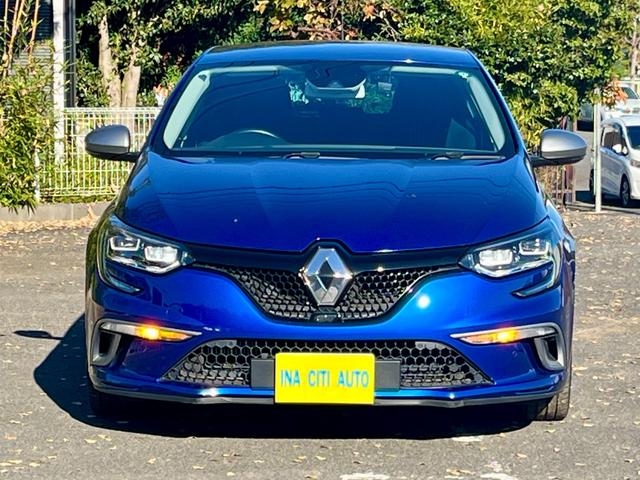 メガーヌ GT 1オーナー ハーフレザー 4コントロール Aカープレイ対応純正ディスプレーオーディオ Bトゥース バックカメラ USB ADAS Bスポット LEDライト ETC カードキー 純正18AW(2枚目)