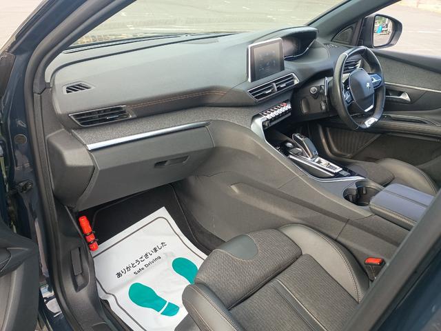 ３００８ ＧＴライン　ブルーＨＤｉ　衝突軽減Ｂ　ＡＣＣ　ＬＫＡ　ＢＳＭ　Ｂ＆Ｓカメラ　パークセンサー　半革　シートヒーター　Ｍ付パワーシート　ＰＷテールゲート　純正ディスプレイオーディオ　ＣａｒＰｌａｙ　ＢＴ　ＵＳＢ　ＬＥＤ　純１８ＡＷ（38枚目）