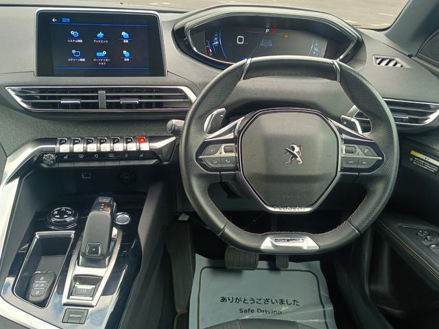 ３００８ ＧＴライン　ブルーＨＤｉ　衝突軽減Ｂ　ＡＣＣ　ＬＫＡ　ＢＳＭ　Ｂ＆Ｓカメラ　パークセンサー　半革　シートヒーター　Ｍ付パワーシート　ＰＷテールゲート　純正ディスプレイオーディオ　ＣａｒＰｌａｙ　ＢＴ　ＵＳＢ　ＬＥＤ　純１８ＡＷ（57枚目）