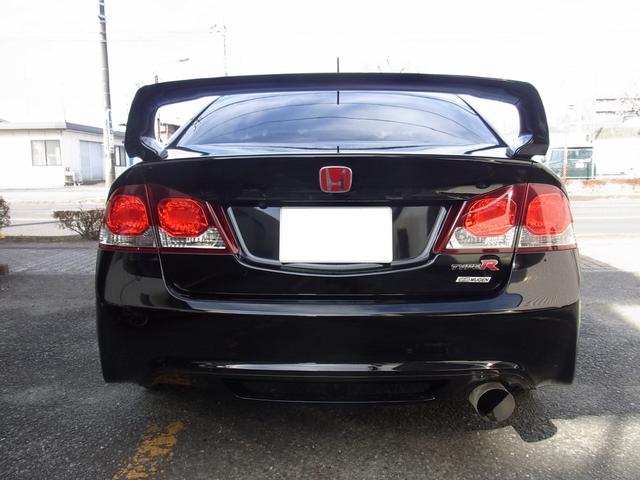 タイプR VTEC 後期型 2オーナー JAAI査定士検査済 マフラー 純正フルエアロ 純正サス・タイヤ交換済み 18インチAW HID 純正ナビ/TV/Bカメラ プッシュスタート キーレス プライバシーガラス ETC 下取り車 遠距離保証付 現状販売パック有(7枚目)