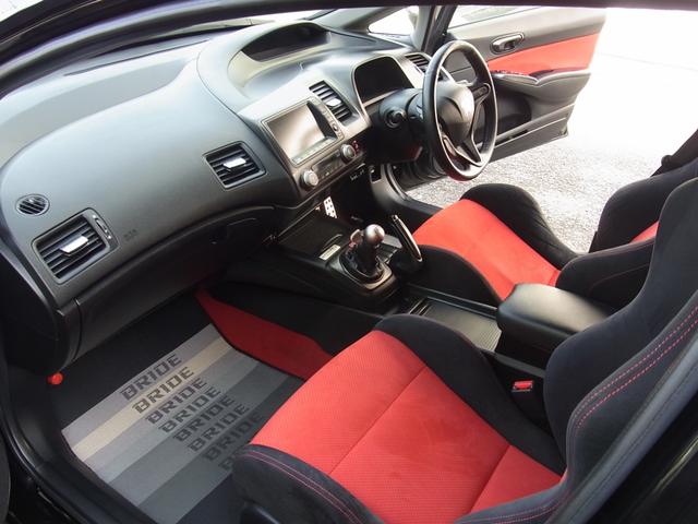 タイプR VTEC 後期型 2オーナー JAAI査定士検査済 マフラー 純正フルエアロ 純正サス・タイヤ交換済み 18インチAW HID 純正ナビ/TV/Bカメラ プッシュスタート キーレス プライバシーガラス ETC 下取り車 遠距離保証付 現状販売パック有(38枚目)