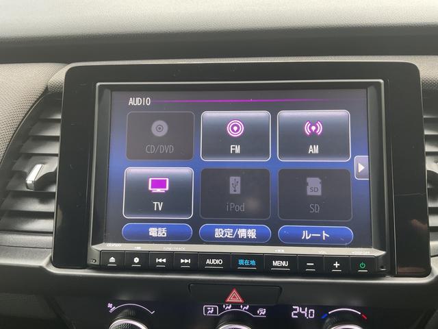 フィット ｅ：ＨＥＶクロスター　ナビ　ＥＴＣ２．０　前後ドラレコ　Ｂカメラ　車線逸脱抑制機能　ＬＥＤヘッドライト　クルコン　サイド＆カーテンエアバック　電動パーキングブレーキ　衝突被害軽減ブレーキ　障害物センサー　オートハイビーム（31枚目）