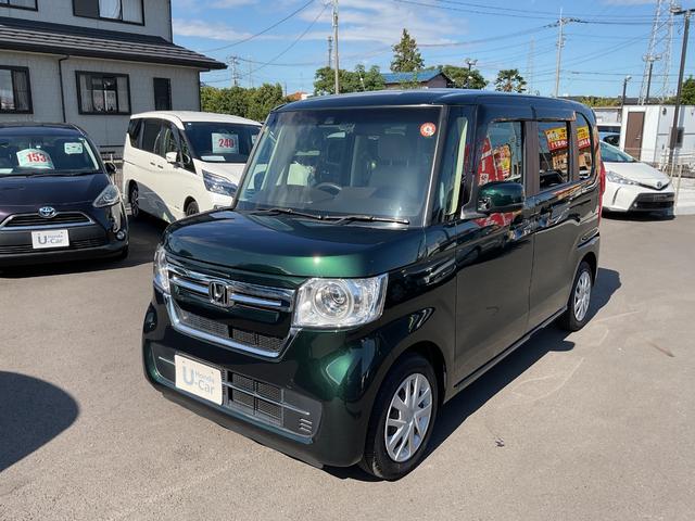 N-BOX L ナビ ETC 前後ドラレコ LEDヘッドライト 両側電動スライドドア サイド&カーテンエアバック 電動パーキングブレーキ 衝突被害軽減ブレーキ クルコン バックカメラ 車線逸脱抑制機能 シートヒーター(2枚目)