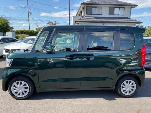 N-BOX L ナビ ETC 前後ドラレコ LEDヘッドライト 両側電動スライドドア サイド&カーテンエアバック 電動パーキングブレーキ 衝突被害軽減ブレーキ クルコン バックカメラ 車線逸脱抑制機能 シートヒーター(3枚目)