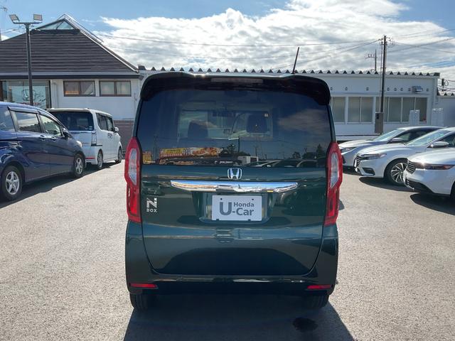 N-BOX L ナビ ETC 前後ドラレコ LEDヘッドライト 両側電動スライドドア サイド&カーテンエアバック 電動パーキングブレーキ 衝突被害軽減ブレーキ クルコン バックカメラ 車線逸脱抑制機能 シートヒーター(5枚目)