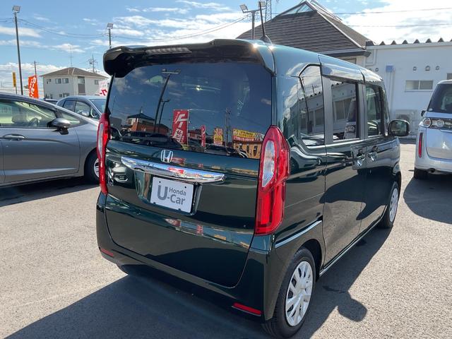 N-BOX L ナビ ETC 前後ドラレコ LEDヘッドライト 両側電動スライドドア サイド&カーテンエアバック 電動パーキングブレーキ 衝突被害軽減ブレーキ クルコン バックカメラ 車線逸脱抑制機能 シートヒーター(6枚目)