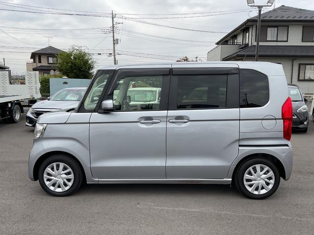 N-BOX L ナビ バックカメラ ドラレコ 片側電動両側スライドドア 車線逸脱抑制機能 クルーズコントロール オートライト 追突回避支援ブレーキ シートヒーター スマートキー LEDヘッドライト 障害物センサー(3枚目)