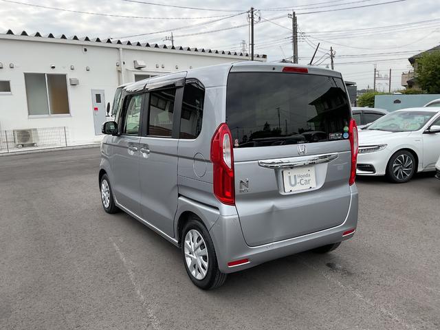 N-BOX L ナビ バックカメラ ドラレコ 片側電動両側スライドドア 車線逸脱抑制機能 クルーズコントロール オートライト 追突回避支援ブレーキ シートヒーター スマートキー LEDヘッドライト 障害物センサー(4枚目)
