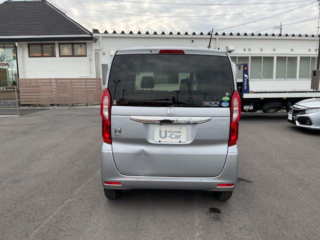 N-BOX L ナビ バックカメラ ドラレコ 片側電動両側スライドドア 車線逸脱抑制機能 クルーズコントロール オートライト 追突回避支援ブレーキ シートヒーター スマートキー LEDヘッドライト 障害物センサー(5枚目)