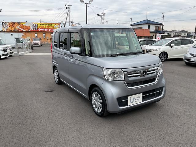 N-BOX L ナビ バックカメラ ドラレコ 片側電動両側スライドドア 車線逸脱抑制機能 クルーズコントロール オートライト 追突回避支援ブレーキ シートヒーター スマートキー LEDヘッドライト 障害物センサー(8枚目)