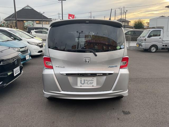 フリードハイブリッド ジャストセレクション ナビ ETC 両側電動スライドドア バックカメラ HIDヘッドライト フォグライト スマートキー 衝突安全ボディ クルコン オートエアコン エアバック キャプテンシート 純正アルミ ABS(5枚目)