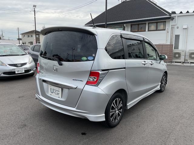 フリードハイブリッド ジャストセレクション ナビ ETC 両側電動スライドドア バックカメラ HIDヘッドライト フォグライト スマートキー 衝突安全ボディ クルコン オートエアコン エアバック キャプテンシート 純正アルミ ABS(6枚目)