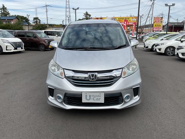 フリードハイブリッド ジャストセレクション ナビ ETC 両側電動スライドドア バックカメラ HIDヘッドライト フォグライト スマートキー 衝突安全ボディ クルコン オートエアコン エアバック キャプテンシート 純正アルミ ABS(9枚目)