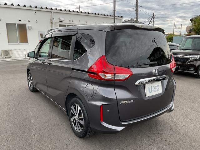 フリード G・ホンダセンシング ナビ ETC 前後ドラレコ バックカメラ サイド&カーテンエアバック 追突被害軽減ブレーキ クルコン 両側電動スライドドア 車線逸脱警報システム オートエアコン 障害物センサー LEDヘッド(4枚目)