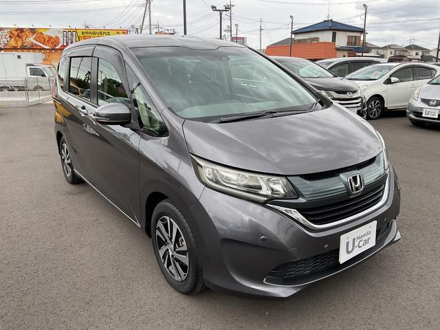 フリード G・ホンダセンシング ナビ ETC 前後ドラレコ バックカメラ サイド&カーテンエアバック 追突被害軽減ブレーキ クルコン 両側電動スライドドア 車線逸脱警報システム オートエアコン 障害物センサー LEDヘッド(8枚目)