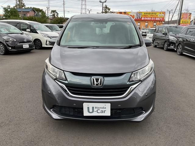 フリード G・ホンダセンシング ナビ ETC 前後ドラレコ バックカメラ サイド&カーテンエアバック 追突被害軽減ブレーキ クルコン 両側電動スライドドア 車線逸脱警報システム オートエアコン 障害物センサー LEDヘッド(9枚目)