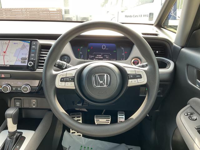 フィット e:HEVクロスター ナビ ETC2.0 バックカメラ 前後ドラレコ LEDヘッドライト&フォグ 車線維持支援システム サイド&カーテンエアバック クルコン 衝突安全ボディ オートエアコン 障害物センサー オートハイビーム(20枚目)