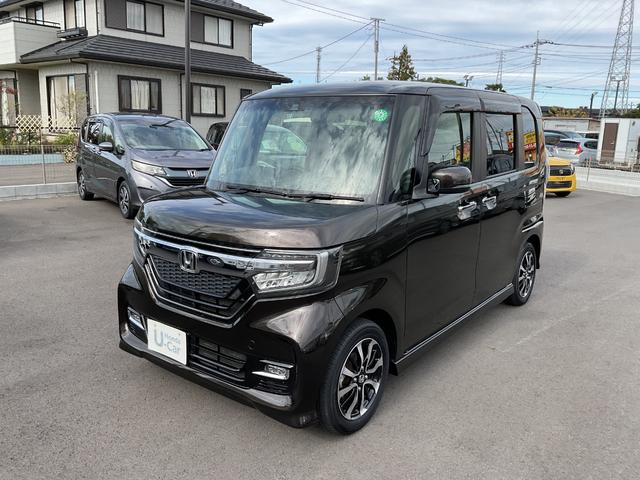 N-BOXカスタム G・Lホンダセンシング ナビ ETC 前後ドラレコ Bカメラ LEDヘッドライト&フォグランプ 片側電動スライドドア サイド&カーテンエアバック 車線逸脱警報装置 クルコン シートヒーター オートライト オートハイビーム(2枚目)