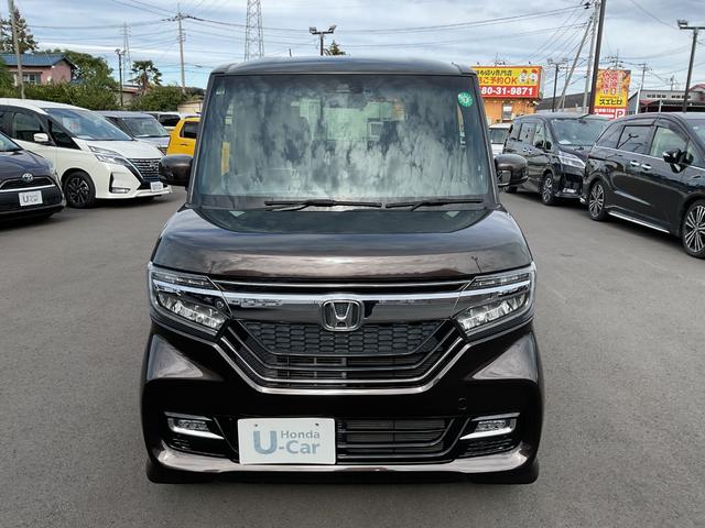 N-BOXカスタム G・Lホンダセンシング ナビ ETC 前後ドラレコ Bカメラ LEDヘッドライト&フォグランプ 片側電動スライドドア サイド&カーテンエアバック 車線逸脱警報装置 クルコン シートヒーター オートライト オートハイビーム(9枚目)