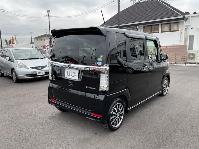 N-BOXカスタム G ターボSSパッケージ ナビ ETC バックカメラ 両側電動スライドドア 前後ドラレコ クルコン サイド&カーテンエアバック ディスチャージヘッドライト フォグランプ ターボ スマートキー 衝突被害軽減ブレーキ(6枚目)