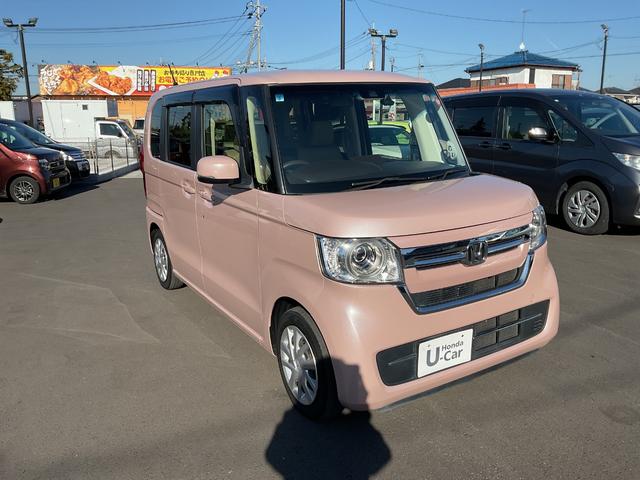 Ｎ－ＢＯＸ Ｌ　ナビ　ＥＴＣ　Ｂカメラ　ドラレコ　片側電動スライドドア　衝突回避支援ブレーキ　車線逸脱抑制機能　クルコン　スマートキー　ＬＥＤヘッドライト　オートライト　シートヒーター　追突安全ボディ　障害物センサー（8枚目）